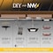 Nuwatt 4 Inch 2 Hour Black Square Fire Rated Recessed Lighting, Wafer LED Lights 2700K-5000K, 900LM, 12PK NW-P-SQDL-4-12W-5CT-FR-BLK-12P - alternate 6