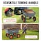 Vevor Steel Garden Cart 500lb Capacity Heavy Duty Yard Wagon Utility Cart 10in V500 - alternate 4