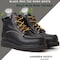 Handpoint Mens 6 in Soft Toe Work Boots-Water Resistant Black Full Grain Leather Boots, 7.5 CK304EE-7.5 - alternate 3