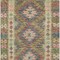 Homeroots 8' X 10' Green Geometric Washable Indoor Outdoor Area Rug 607443 - alternate 4