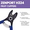 Zenport Forged Steel Bypass Fruit Clippers, 4.5-Inch H324 - alternate 3