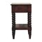 Homeroots 24" Brown Solid Wood Two Drawer Nightstand 701740 - alternate 4