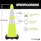 Traffic Kontrol 36in Traffic Safety Cone - 10Lbs - Lime - 6in +4in Hi Intensity Reflective Collars - 1PC TKTC-36-10-LM-2C - alternate 5