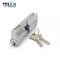 Ecs Hardware Durable Prem Profile Cylinder Single Sided Thumb Turn, 3-1/2in 90mm, Keyed Alike, US26D, Satin Chromium ECSH-EPCR-90-26D-SC1-KA10 - alternate 2