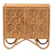 Bali & Pari Baylor Bohemian Light Honey Rattan Storage Cabinet 250-13702-ZORO - alternate 4