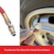 Interstate Pneumatics 17ft Long Hybrid Hose Tire Inflator Extension with Locking Tire Air Chuck on Both Ends TW142 - alternate 3