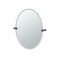 Gatco Bleu 26.5" Frameless Oval Mirror, Matte Black 4719MX - alternate 1