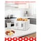 Betty Crocker Betty Crocker4-Slice Toaster, 1500W, Variable Toast Shade Control Dials, High Lift Feature, White BC-5635W - alternate 5
