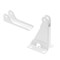 Prime-Line Storm and Screen Door Closer Jamb Bracket Repair Kit, White K 55602 - alternate 1
