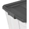 Sterilite 200 Qt./189L Flat Gray Stacker Storage Tote 14793V03 - alternate 2