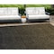 Homeroots 10' X 14' Gray And Brown Abstract Washable Indoor Outdoor Area Rug 588935 - alternate 1