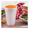 Dart Foam Drink Cups, 16oz, White, PK1000 PK 16J16 - alternate 5