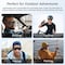Alpha Digital Polarized Bluetooth Smart Glasses, Audio/Mic, IP65 & 5Hr - Black G02-BK - alternate 3