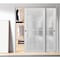Sartodoors Sliding Closet 12 Lites Bypass Doors, Felicia 3312, Sturdy Rails Moldings Trims Hardware Set, Woo FELICIA3312DBD-WS-6484 - alternate 4
