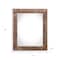 Homeroots 12" x 16" Brown Solid Wood Hanging Picture Frame 386502 - alternate 4