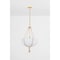 Hudson Valley Lighting Amberley 20 in. Pendant in Vintage Gold Leaf 1020-VGL - alternate 6