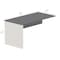 Connexion Return Shell Return Table, Slate/Sandstone, 29.8" D X 30.4" H, 59-1/2" W X Melamine, Slate/Sandstone 93812-1159 - alternate 3