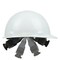 Dynamic Cap Style Smooth Dome Hard Hat w/HDPE Shell, 4-Point Textile Suspension, Swing Wheel-Ratchet Adj. 280-HP341SR-01 - alternate 4