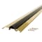 M-D Building Products 3-3/4 in. x 3/4 in. x 36 in. Gold Aluminum and Vinyl Heavy-Duty Low-Profile Threshold 09043 - alternate 5