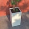 Leisuremod Basalt Tall Square Fiberstone & MgO Clay Planter, Weather-Resistant, Fully Assembled BP31W - alternate 6
