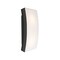 Besa Lighting Billow 15 Outdoor Sconce, Opal/Black, Black Finish, 2x60W Incandescent BILLOW15-BK - alternate 1