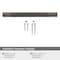 Amerock Bronx 6-5/16 in 160 mm Center-to-Center Oil Rubbed Bronze Cabinet Pull BP36559ORB - alternate 2