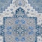 Homeroots 5' X 8' Blue Gray And Ivory Oriental Washable Indoor Outdoor Area Rug 600145 - alternate 3