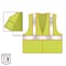 Ergodyne Vest, 8230Z HI-VIS, CLASS 2, LIME, L/XL 21325 - alternate 4