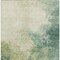 Homeroots 9' X 12' Green And Ivory Abstract Washable Indoor Outdoor Area Rug 604795 - alternate 3