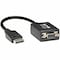Eaton Tripp Lite Series DisplayPort to VGA Active Adapter Video Converter M/F, 6-in. 15.24 cm, Adapter P134-06N-VGA - alternate 1