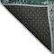 Homeroots 8' X 10' Teal Blue Aqua And Gray Abstract Washable Indoor Outdoor Area Rug 577250 - alternate 3