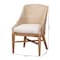 Bali & Pari Jasper Woven Seagrass Dining Chair, White Wash 265-14530-ZORO - alternate 3