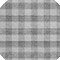 Homeroots 8' Gray And Charcoal Round Plaid Washable Indoor Outdoor Area Rug 595483 - alternate 5