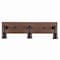 Jonathan Y Corbett 22.13" 3-Light Rustic Farmhouse Iron LED Vanity, Oil Rubbed Bronze/Brown Wood Finish JYL1325A - alternate 5