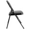 Elama 4 Piece Metal Folding Chair with Padded Seats in Gray ELM-J0369B-G - alternate 4
