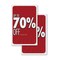 Signmission 70% Off, Vinyl Decals Only 24 Inch x 36 Inch, Vinyl Decal, 2PK DSB-2436-2PACK-30337 - alternate 1