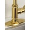 Kingston Brass Single-Handle Bar Faucet, Brushed Brass KSD8507CG - alternate 3