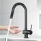 Vigo Gramercy Single-Handle Pull-Down Sprayer Kitchen Faucet with Touchless Sensor in Matte Black VG02008MBS - alternate 5