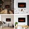 Northwest 36-Inch Wall Mounted Electric Fireplace Curved Glass Heater with Removable Stand 80-WSG032 - alternate 9