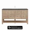 James Martin Vanities Breckenridge 60 in. Single Vanity, Whitewashed Oak w/ 3 CM Parisien Bleu Top 330-V60S-WWO-FPBL - alternate 1