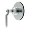 Kingston Brass Single-Handle Three-Way Diverter Valve with Round Trim Kit, Polished Chrome KS3031KL - alternate 1