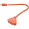 Do It Best 2 Ft. 12/3 Extension Cord with Powerblock OP-JTW123-2-OR - alternate 2