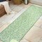 Jonathan Y Charleston Vintage Filigree Textured Weave Green/Ivory 2 ft. x 8 ft. Indoor/Outdoor Runner Rug SMB106K-28 - alternate 4