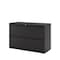 Hirsh 42" W 2 Drawer Lateral File Cabinet, Black, A4/Legal/Letter 17457 - alternate 5