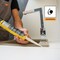 Adhesive Guru AG530 Siliconized Acrylic Sealant 10.5 fl oz., Flexible, Paintable Indoor/Outdoor Caulk adgr_SilAcr_AG530_1pk - alternate 2