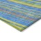 Homeroots 10' X 14' Denim Blue Sky Blue And Gold Striped Washable Indoor Outdoor Area Rug 614976 - alternate 4