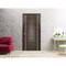 Sartodoors Sliding Closet Bi-fold Doors, Planum 0310 Chocolate Ash and Aluminum Strips, Sturdy Tracks Moldings PLANUM0310BF-CA-56 x 84 (2* 28x84) - alternate 3