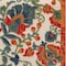Homeroots 6' Ivory Blue And Orange Floral Indoor Outdoor Runner Rug 548036 - alternate 6