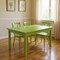 Homeroots 48" Chartreuse Solid Wood Dining Table 548864 - alternate 1