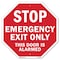 Signmission Exit Sign, Aluminum Metal Signs, 10 in W, 10 in H OC-A-10-255 - alternate 1